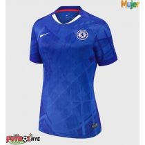 Camiseta Chelsea Estevao Willian #41 Primera Equipación para mujer 2025-26 manga corta